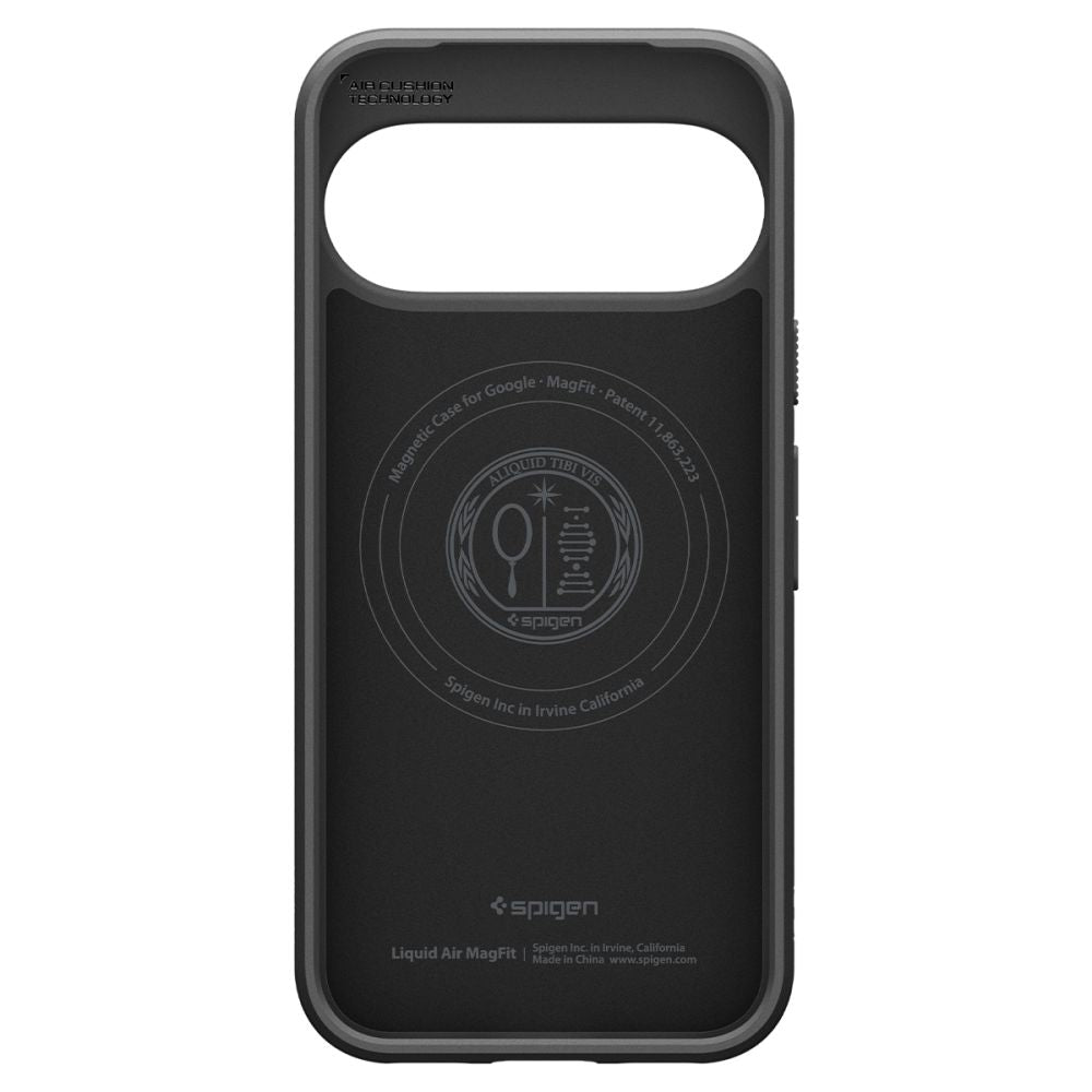 Spigen Liquid Air Mag MagSafe dėklas Google Pixel 11 - matinis juodas -- Google Pixel 11