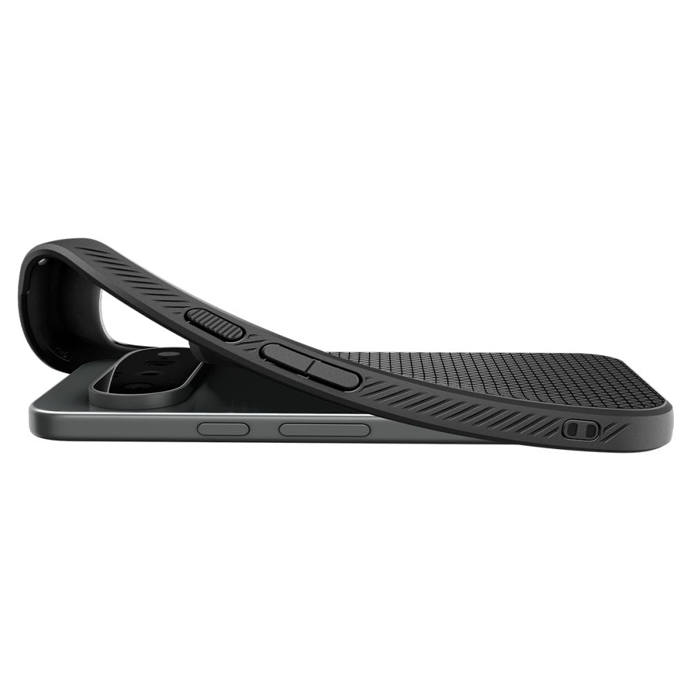 Spigen Liquid Air Mag MagSafe dėklas Google Pixel 11 - matinis juodas -- Google Pixel 11