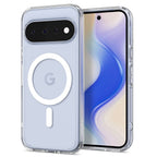 Spigen Ultra Hybrid Mag MagSafe dėklas Google Pixel 11 - skaidrus ir baltas -- Google Pixel 11
