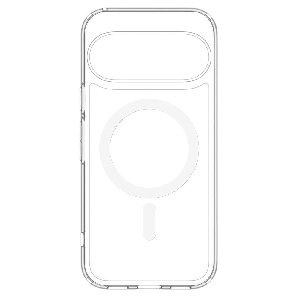 Spigen Ultra Hybrid Mag MagSafe dėklas Google Pixel 11 - skaidrus ir baltas -- Google Pixel 11