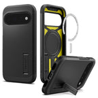 Spigen Tough Armor Mag MagSafe dėklas Google Pixel 11 - juodas -- Google Pixel 11