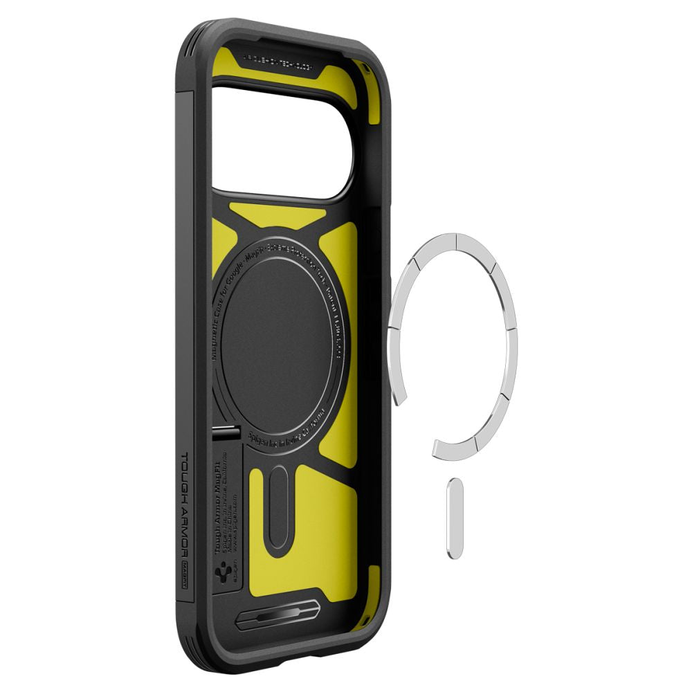Spigen Tough Armor Mag MagSafe dėklas Google Pixel 11 - juodas -- Google Pixel 11