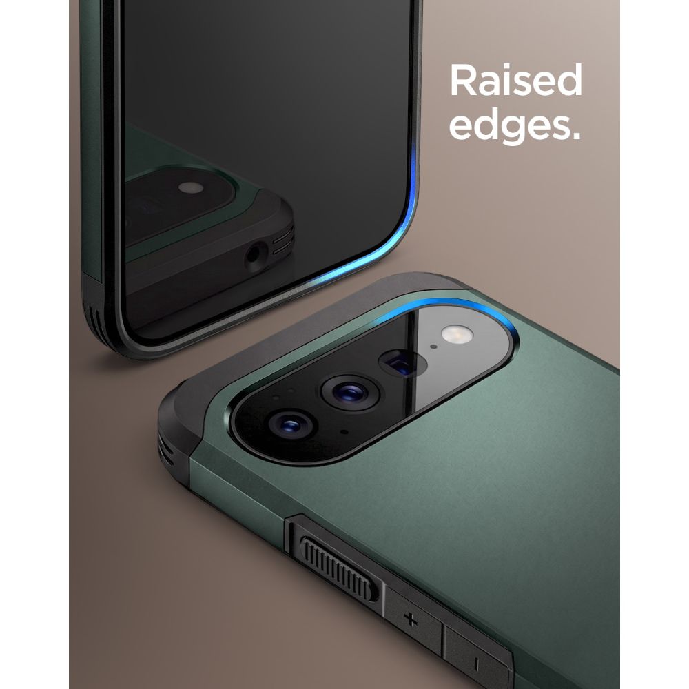 Spigen Tough Armor Mag MagSafe dėklas Google Pixel 11 - Tamsiai žalia -- Google Pixel 11