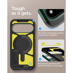 Spigen Tough Armor Mag MagSafe dėklas Google Pixel 11 - Tamsiai žalia -- Google Pixel 11