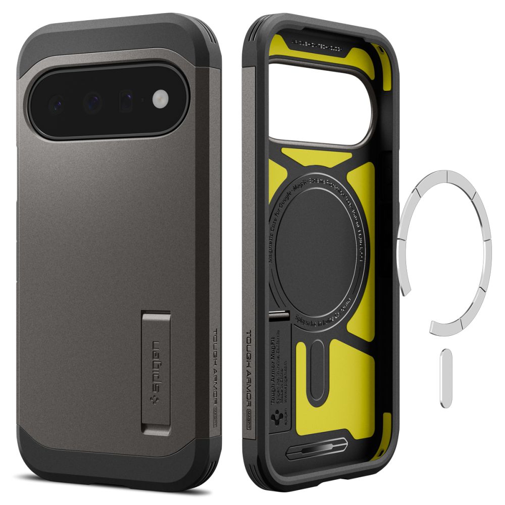 Spigen Tough Armor Mag MagSafe dėklas Google Pixel 11 - Tamsiai pilka -- Google Pixel 11
