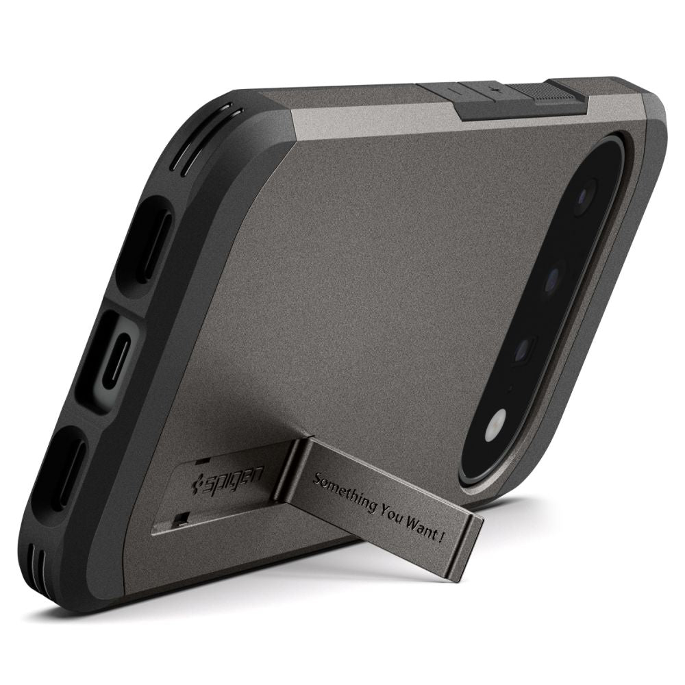 Spigen Tough Armor Mag MagSafe dėklas Google Pixel 11 - Tamsiai pilka -- Google Pixel 11