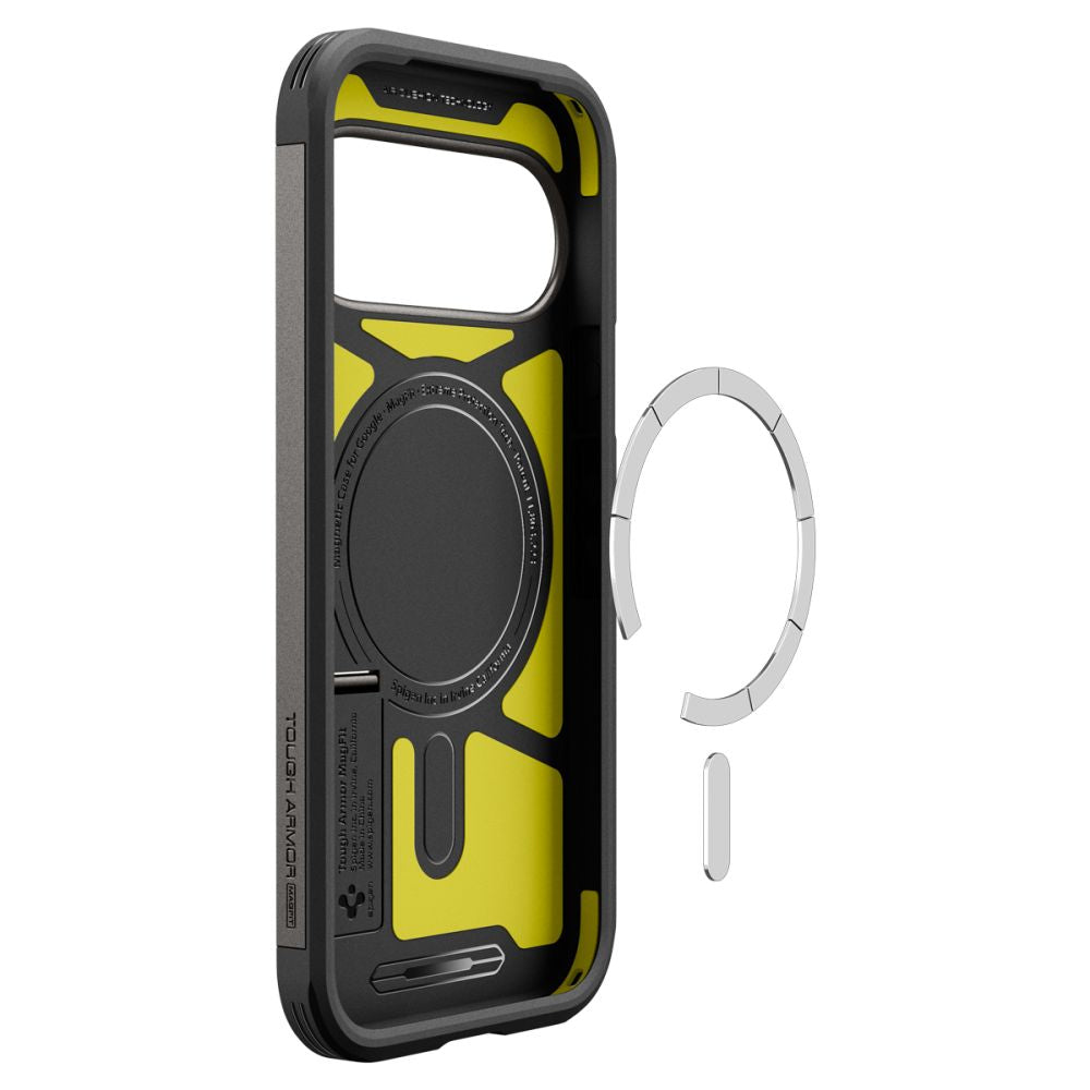Spigen Tough Armor Mag MagSafe dėklas Google Pixel 11 - Tamsiai pilka -- Google Pixel 11