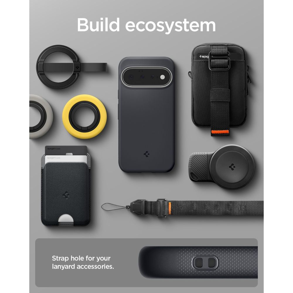 Spigen Nano Pop MagSafe dėklas Google Pixel 11 - Juoda ir pilka -- Google Pixel 11