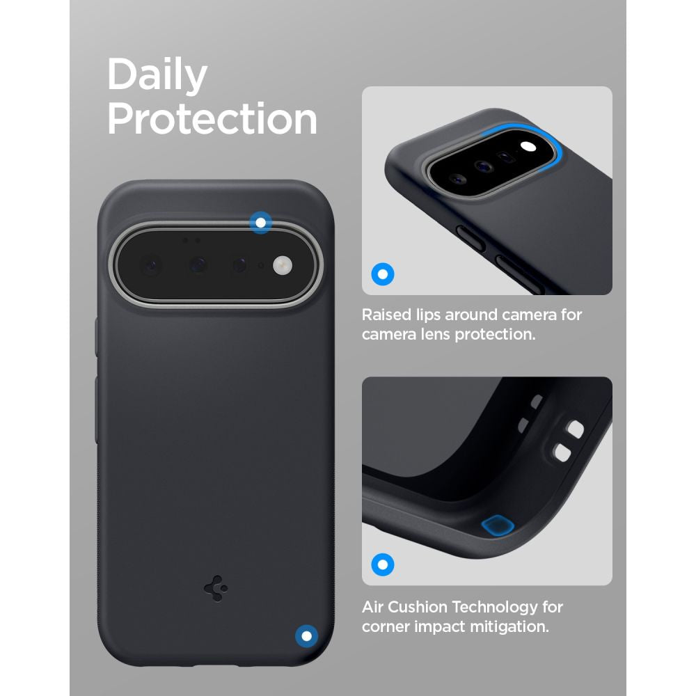 Spigen Nano Pop MagSafe dėklas Google Pixel 11 - Juoda ir pilka -- Google Pixel 11