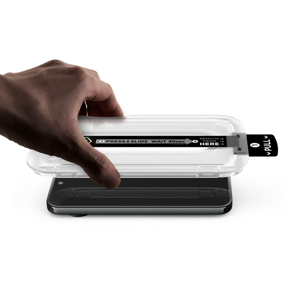 Spigen Glas.tR EZ Fit Pro 2 pakuočių grūdintas stiklo apsaugiklis ekranui skirtas Google Pixel 11 / 11 Pro -- Google...