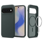 Spigen Liquid Air Mag MagSafe dėklas Google Pixel 11 Pro - Tamsi žalia -- Google Pixel 11 Pro