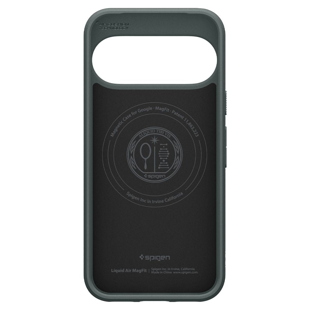 Spigen Liquid Air Mag MagSafe dėklas Google Pixel 11 Pro - Tamsi žalia -- Google Pixel 11 Pro