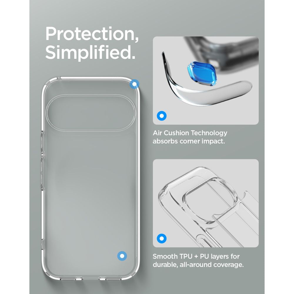 Spigen Ultra Hybrid dėklas Google Pixel 11 Pro - Skaidrus -- Google Pixel 11 Pro