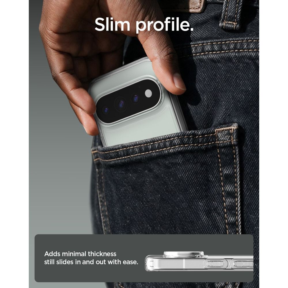 Spigen Ultra Hybrid dėklas Google Pixel 11 Pro - Skaidrus -- Google Pixel 11 Pro