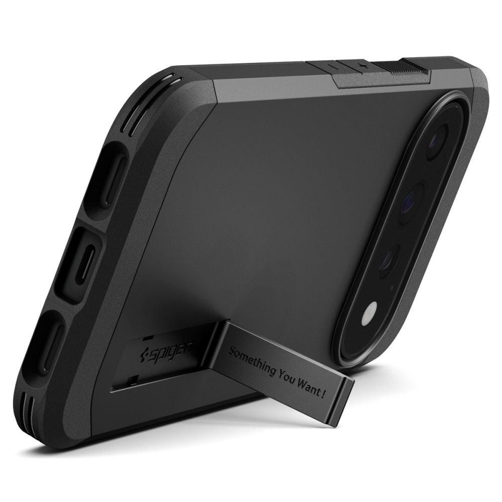 Spigen Tough Armor Mag MagSafe dėklas Google Pixel 11 Pro - juodas -- Google Pixel 11 Pro