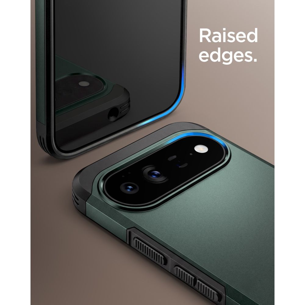 Spigen Tough Armor Mag MagSafe dėklas Google Pixel 11 Pro - tamsiai žalia -- Google Pixel 11 Pro