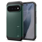 Spigen Tough Armor Mag MagSafe dėklas Google Pixel 11 Pro - tamsiai žalia -- Google Pixel 11 Pro
