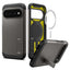 Spigen Tough Armor Mag MagSafe dėklas Google Pixel 11 Pro - tamsiai pilka -- Google Pixel 11 Pro