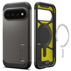Spigen Tough Armor Mag MagSafe dėklas Google Pixel 11 Pro - tamsiai pilka -- Google Pixel 11 Pro