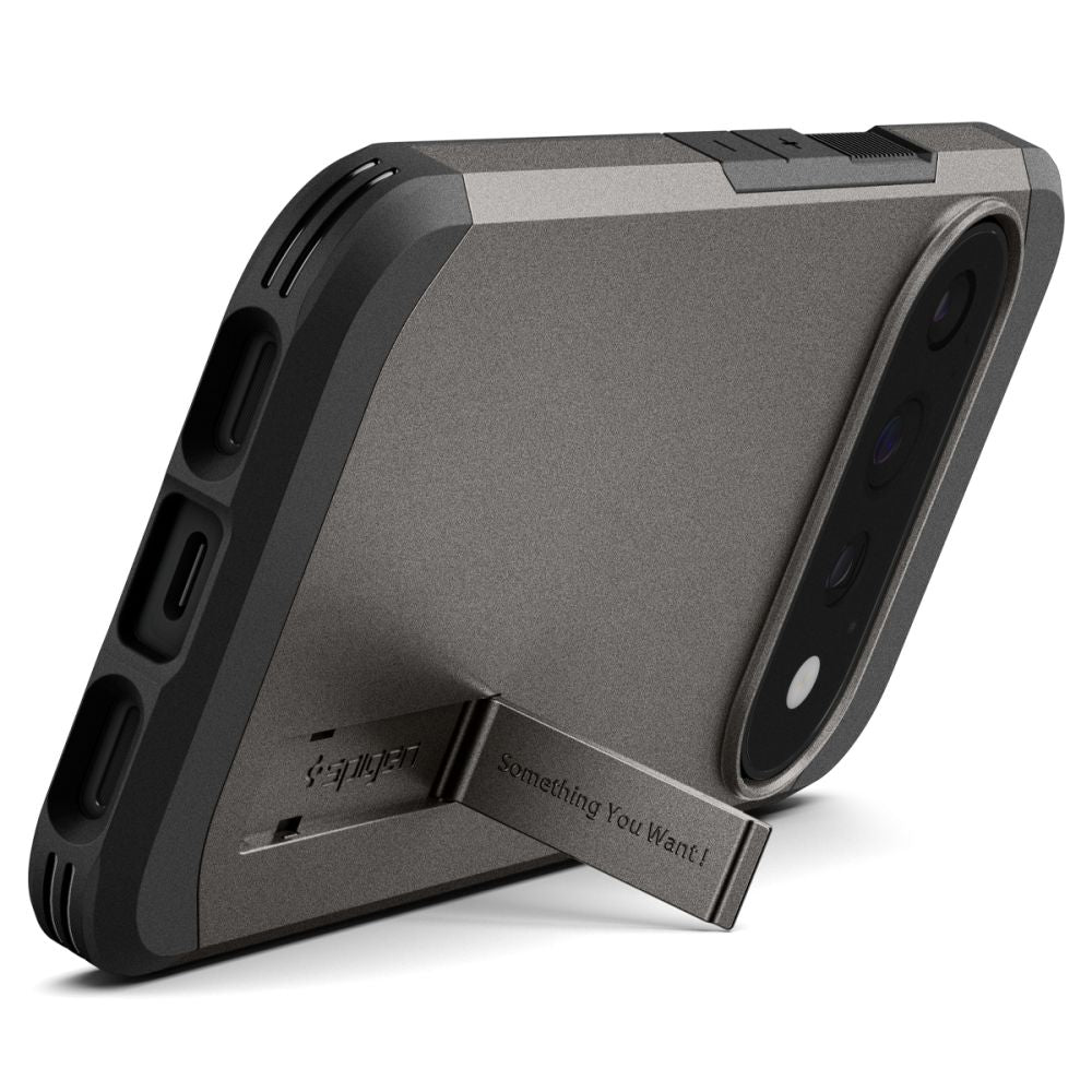 Spigen Tough Armor Mag MagSafe dėklas Google Pixel 11 Pro - tamsiai pilka -- Google Pixel 11 Pro