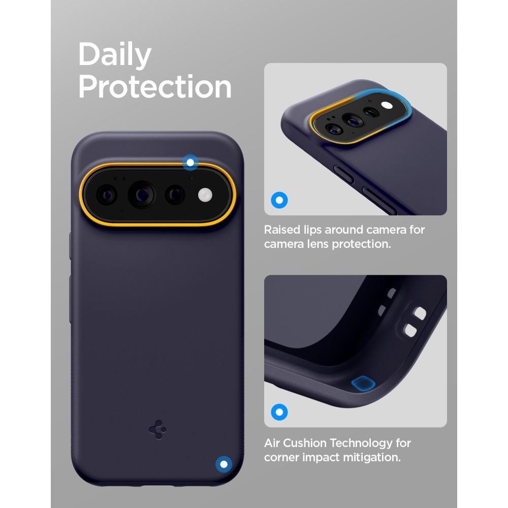 Spigen Nano Pop MagSafe dėklas Google Pixel 11 Pro - Navy Blue -- Google Pixel 11 Pro