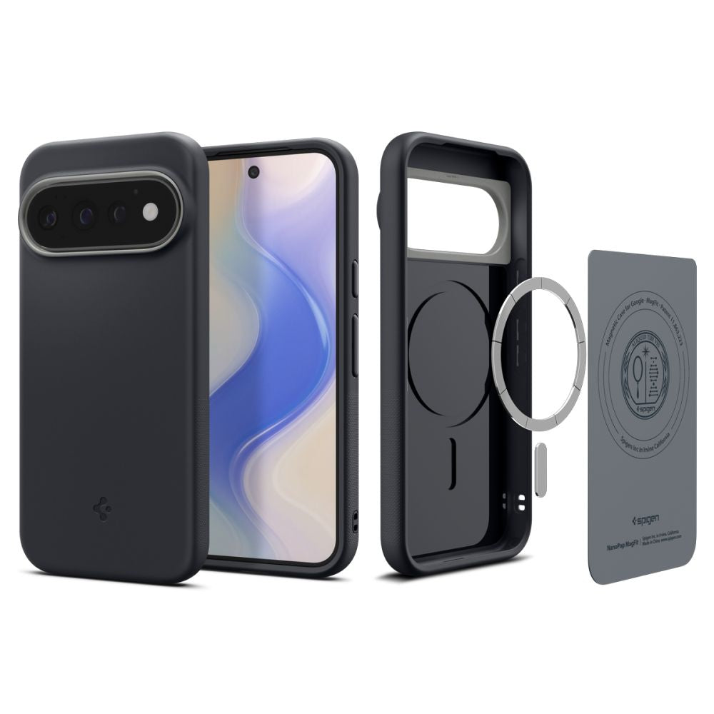 Spigen Nano Pop MagSafe dėklas Google Pixel 11 Pro - Black and Gray -- Google Pixel 11 Pro