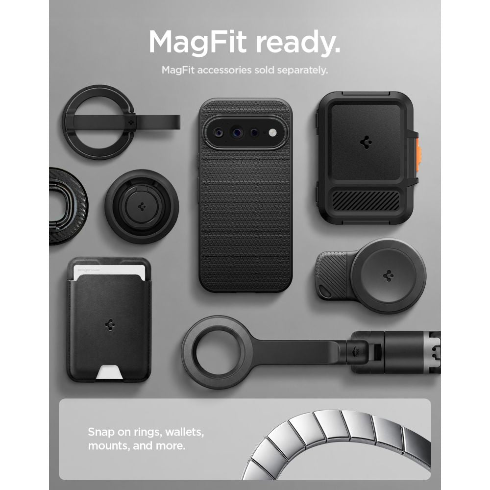 Spigen Liquid Air Mag MagSafe Case Google Pixel 11 Pro XL - Matte Black -- Google Pixel 11 Pro XL