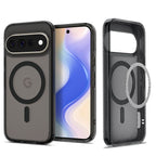 Spigen Ultra Hybrid Mag MagSafe dėklas skirtas Google Pixel 11 Pro XL - Juodas ir pilkas -- Google Pixel 11 Pro XL