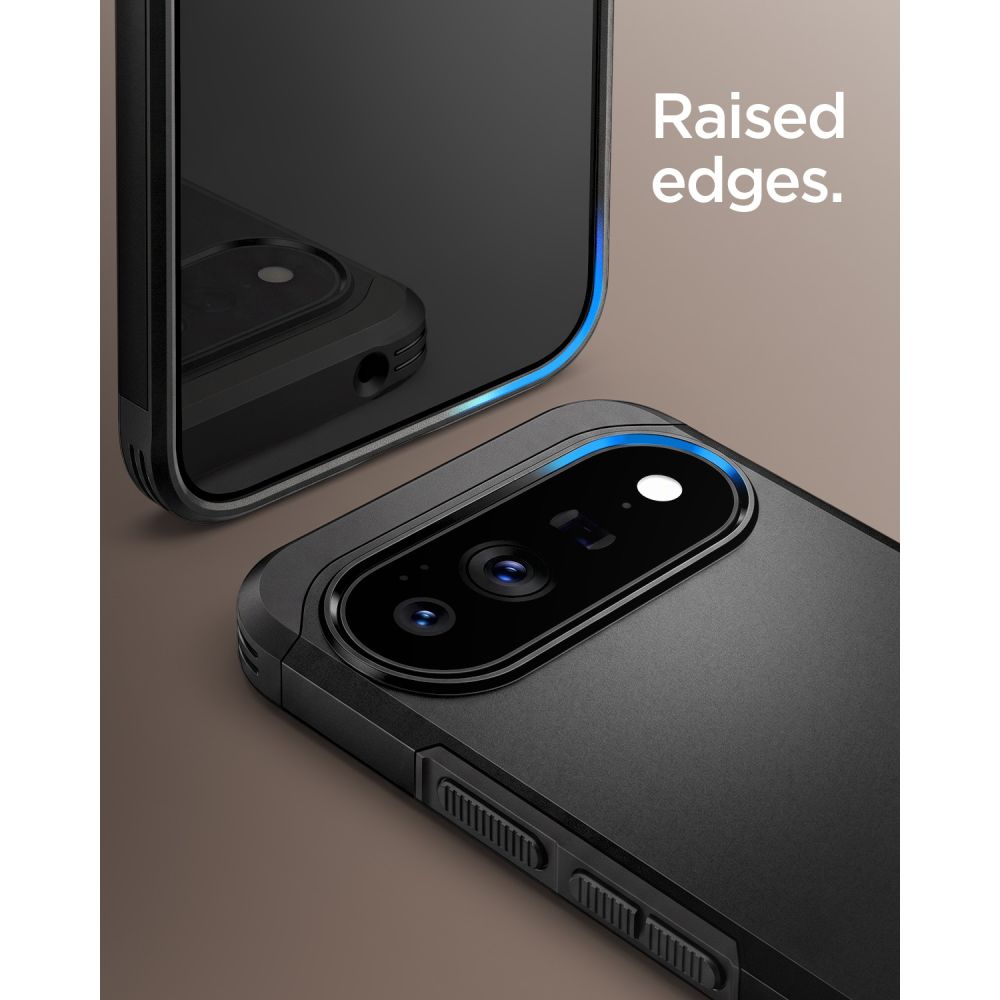 Spigen Tough Armor Mag MagSafe dėklas skirtas Google Pixel 11 Pro XL - juodas -- Google Pixel 11 Pro XL