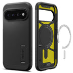 Spigen Tough Armor Mag MagSafe dėklas skirtas Google Pixel 11 Pro XL - juodas -- Google Pixel 11 Pro XL