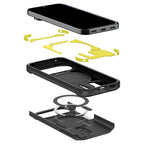 Spigen Tough Armor Mag MagSafe dėklas skirtas Google Pixel 11 Pro XL - juodas -- Google Pixel 11 Pro XL
