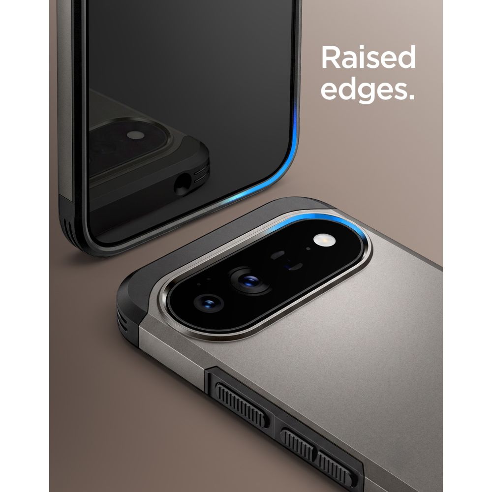 Spigen Tough Armor Mag MagSafe dėklas skirtas Google Pixel 11 Pro XL - Tamsus pilkas -- Google Pixel 11 Pro XL