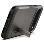 Spigen Tough Armor Mag MagSafe dėklas skirtas Google Pixel 11 Pro XL - Tamsus pilkas -- Google Pixel 11 Pro XL