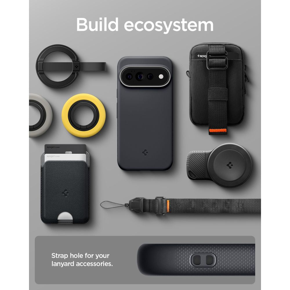 Spigen Nano Pop MagSafe dėklas Google Pixel 11 Pro XL - Juodas ir pilkas -- Google Pixel 11 Pro XL