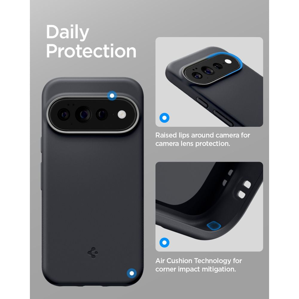 Spigen Nano Pop MagSafe dėklas Google Pixel 11 Pro XL - Juodas ir pilkas -- Google Pixel 11 Pro XL