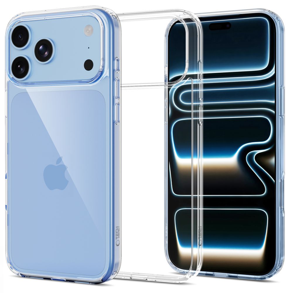 Tech-Protect FlexAir Hybrid dėklas iPhone 17 Pro / 18 Pro - Skaidrus -- iPhone 17 Pro / iPhone 18 Pro