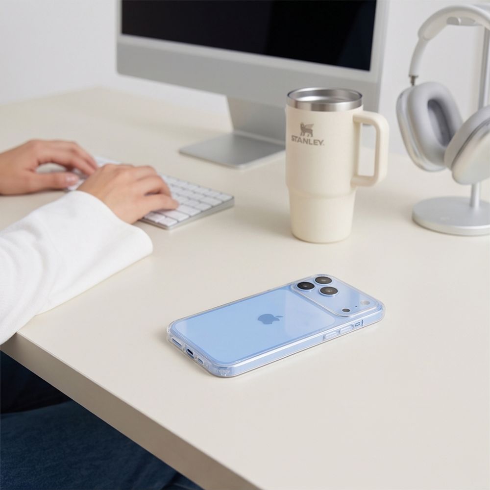 Tech-Protect FlexAir Hybrid dėklas iPhone 17 Pro / 18 Pro - Skaidrus -- iPhone 17 Pro / iPhone 18 Pro