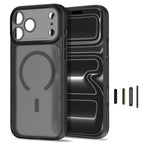 Tech-Protect MagPrime MagSafe CC dėklas skirtas iPhone 18 Pro Max / 17 Pro Max - matinis juodas -- iPhone 18 Pro Max /...