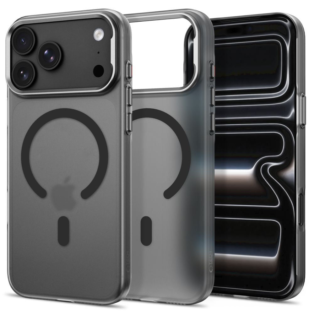 Tech-Protect MagZero MagSafe dėklas iPhone 17 Pro / 18 Pro - Matinis juodas -- iPhone 17 Pro / iPhone 18 Pro