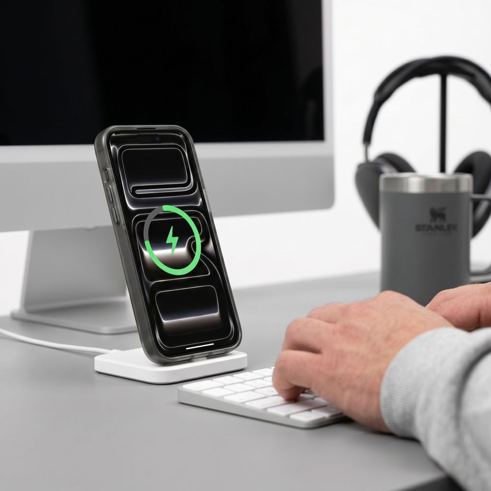 Tech-Protect MagZero MagSafe dėklas iPhone 17 Pro / 18 Pro - Matinis juodas -- iPhone 17 Pro / iPhone 18 Pro