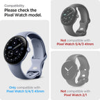 Spigen Elite Shield EZ Fit 2-Pack hidrogel plėvelė skirta Google Pixel Watch 45 mm -- Google Pixel Watch
