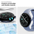 Spigen Elite Shield EZ Fit 2-Pack hidrogel plėvelė skirta Google Pixel Watch 45 mm -- Google Pixel Watch