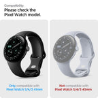 Spigen Elite Shield EZ Fit 2-Pack hidrogel plėvelė skirta Google Pixel Watch 41 mm -- Google Pixel Watch