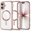 Tech-Protect MagFlex dėklas iPhone 17 - Skaidri rožinė -- iPhone 17