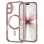 Tech-Protect MagFlex dėklas iPhone 17 - Skaidri rožinė -- iPhone 17