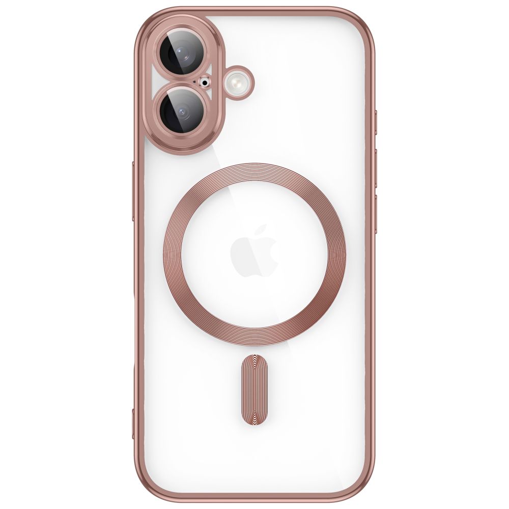 Tech-Protect MagFlex dėklas iPhone 17 - Skaidri rožinė -- iPhone 17
