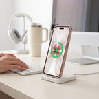 Tech-Protect MagFlex dėklas iPhone 17 - Skaidri rožinė -- iPhone 17
