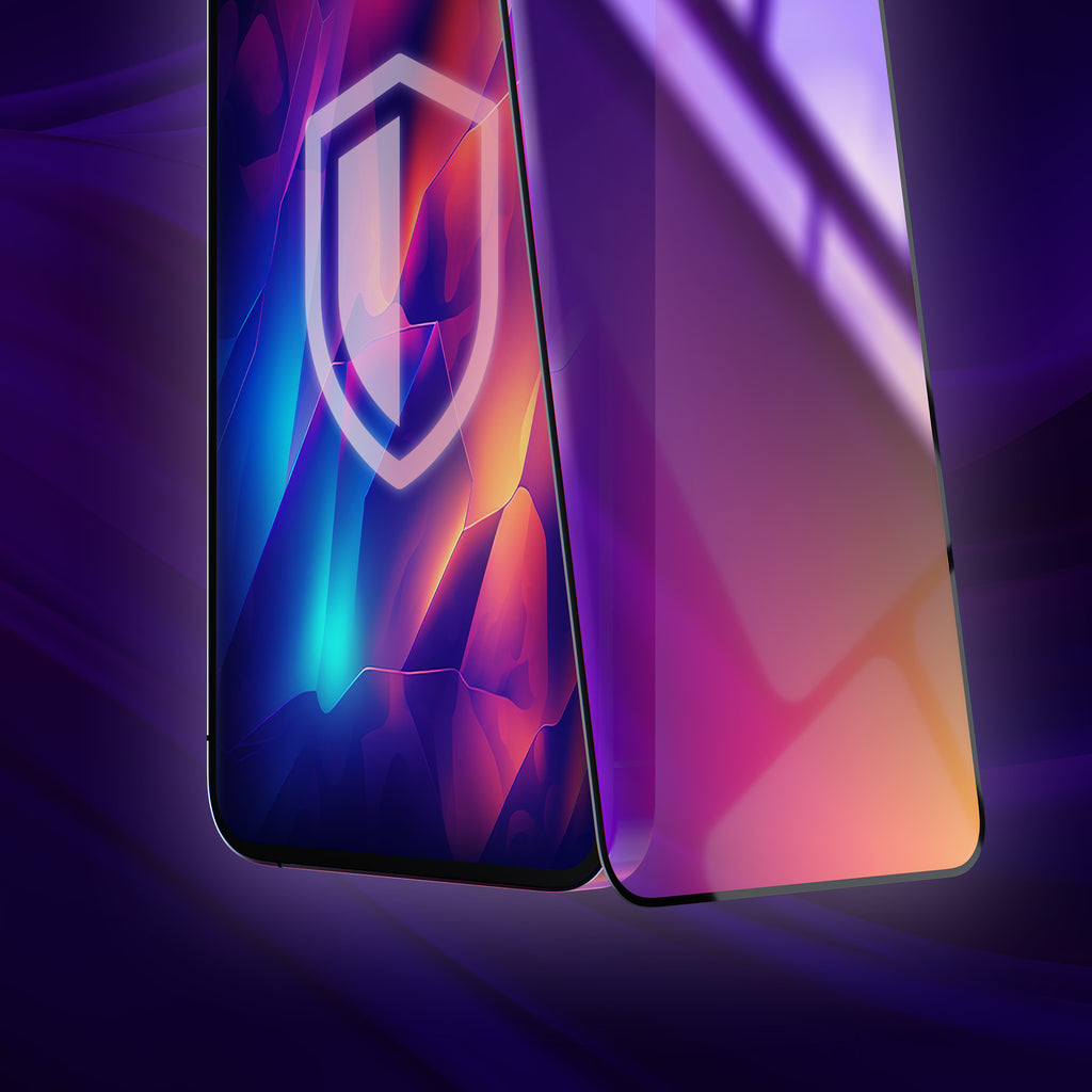Grūdintas apsauginis stiklas su privatumo filtru 3mk Rainbow Privacy™ telefonui iPhone 18 Pro -- iPhone 18 Pro