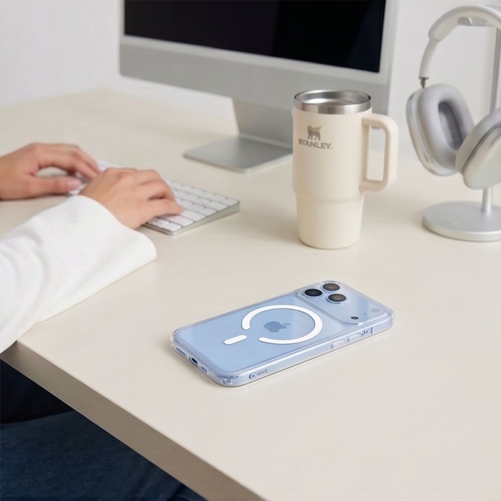 Tech-Protect FlexAir Hybrid MagSafe dėklas skirtas iPhone 17 Pro Max / 18 Pro Max - skaidrus -- iPhone 17 Pro Max /...