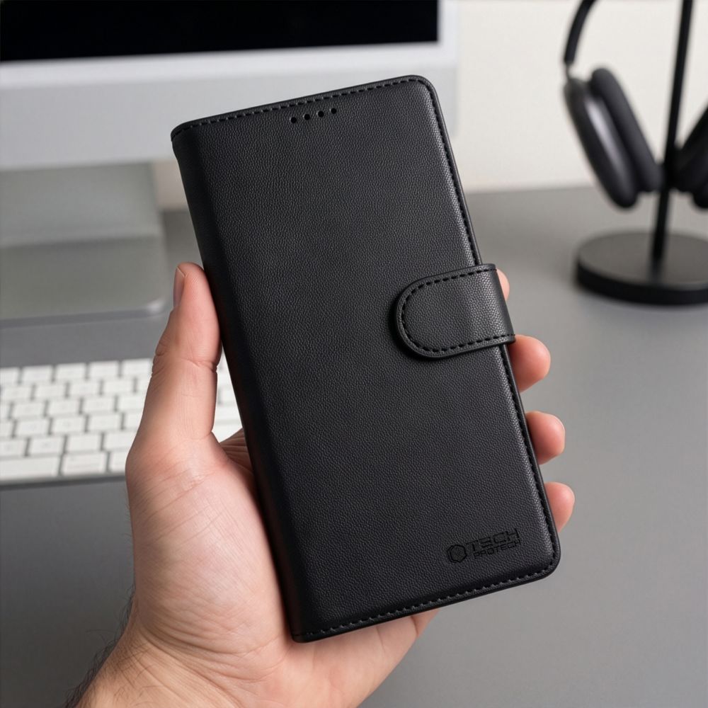 Tech-Protect Wallet MagSafe dėklas skirtas iPhone 17 Pro / 18 Pro - matinis juodas -- iPhone 17 Pro / iPhone 18 Pro